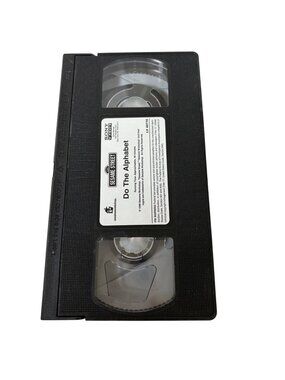 Sesame Street VHS Do The Alphabet 1996 Vintage Tape